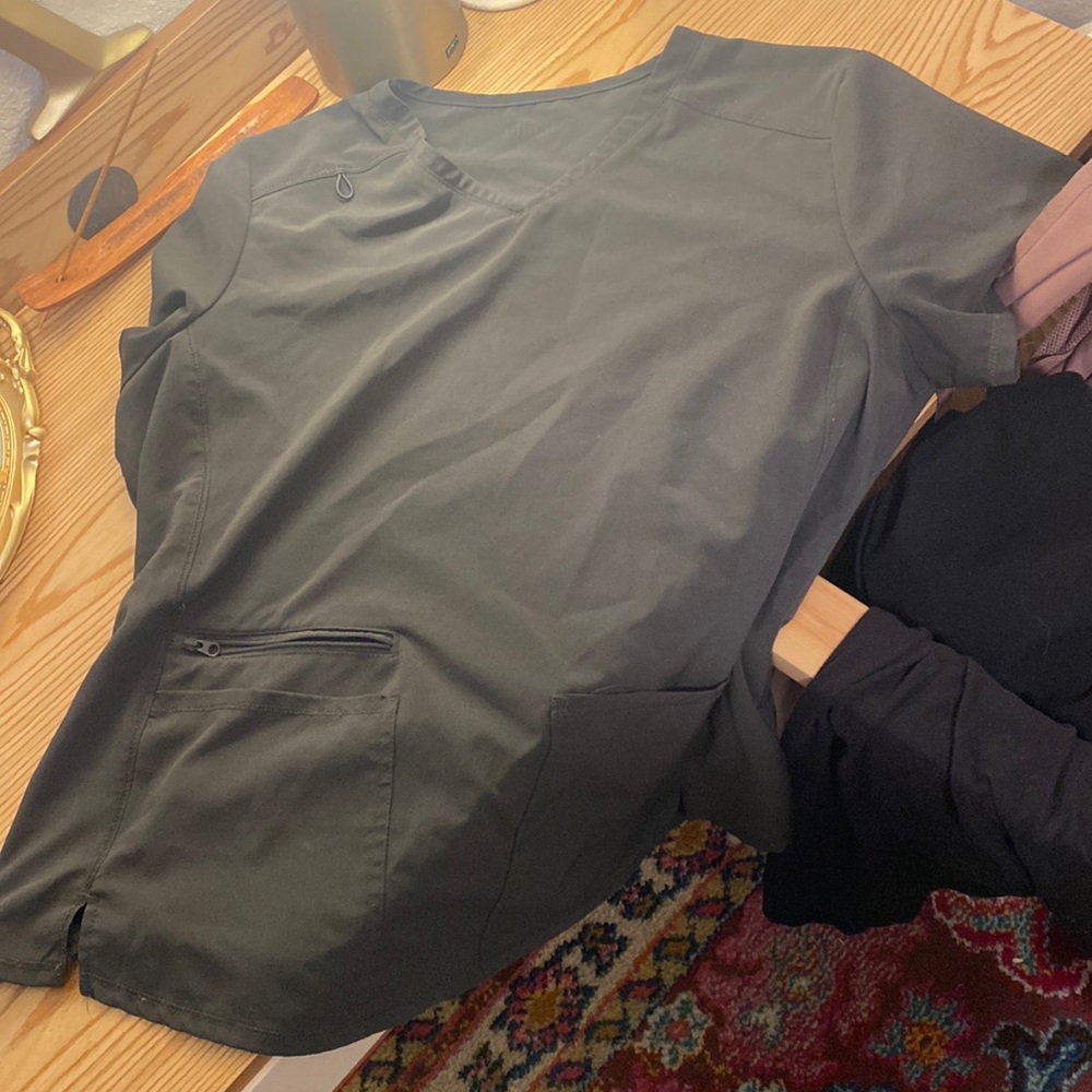 Women’s Gray Scrub top